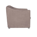 Ver imagem 5 de Kit 6 Poltronas Bia Decorativa Reforçada Recepção Clinica Salão Sala de Estar Suede:capuccino