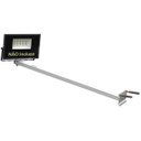 Ver imagem 3 de Suporte Refletor Inclinado Parede Braço 60 Cm Branco