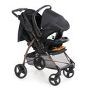 Ver imagem 4 de Carrinho de Bebê Galzerano San Remo de 0 Meses até 15 Kg Preto e Cobre