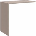 Ver imagem 2 de Mesa Complementar Office Requinte+ 100% MDF 80cm Duna Line Cinza