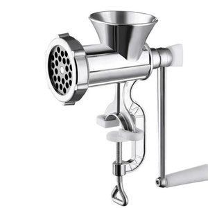 Moedor de Carne Manual Maquina Moer Hamburguer Alimentos Embutidos Mimoso Semi Profissional Completo