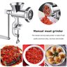 Moedor de Carne Manual Maquina Moer Hamburguer Alimentos Embutidos Mimoso Semi Profissional Completo - 6
