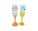 Ver imagem 2 de Taça de Vidro Champagne Personalizada para Casamentos Reidopendrive CAS1 10 peças