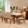 Conjunto Mesa Tiê e 6 Cadeiras Tiê Maxx CabeCasa MadeiraOriginals - 1