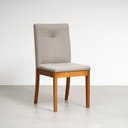 Ver imagem 4 de Conjunto Mesa Tiê e 6 Cadeiras Tiê Maxx CabeCasa MadeiraOriginals Bege/Amêndoa
