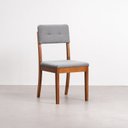 Ver imagem 4 de Conjunto Mesa de Jantar e 6 Cadeiras Tiê CabeCasa MadeiraOriginals Cinza/Amêndoa