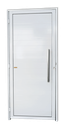 Ver imagem 1 de Porta Alumínio Lambril c/Puxador D.Branco 80 Brimak