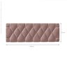 Cabeceira Box Estofada Grazy Casal 140x54cm - 3