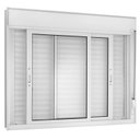 Ver imagem 1 de Janela 2 Folhas Persiana Integrada Fita 120x150cm Topsul Esquadrisul