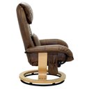 Ver imagem 6 de Poltrona do Papai Massageadora Elétrica com Sintéticoff Louis R02 Sintético Marrom - Mpozenato