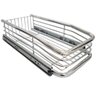 Gaveta 27cm Aramada Fruteira Aço Inox Deslizante com Corrediça para Cozinha Multiuso - 1