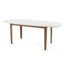Ver imagem 3 de Conjunto Mesa de Jantar e 4 Cadeiras Tiê Maxx CabeCasa MadeiraOriginals Cinza/Amêndoa/Off White