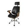 Cadeira Escritorio Presidente Corino e Madeira Bergen 3331 - 1