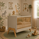 Ver imagem 6 de Kit Berço Guti Off White/Amêndoa + Colchão Orthoflex Infantil