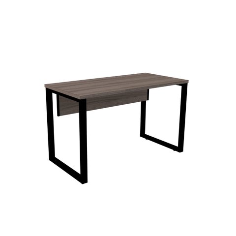 Mesa para Escritório 150x70 Pandin P25Tub - Walnut/Preto