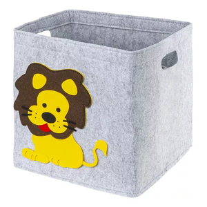 Cesto Organizador Infantil para Brinquedos e Roupas Multiuso - Elefante