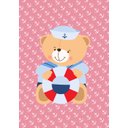 Ver imagem 3 de Kit Três Quadros Ursos Marinheiros