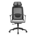 Ver imagem 4 de Cadeira de Escritorio Ergonômica Presidente Nr17 Modelo Ergopro One: Cinza/preto