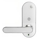 Ver imagem 4 de Fechadura Digital Ymc 420w Branca Biometria, Senha, Cartão