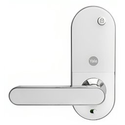 Fechadura Digital Ymc 420w Branca Biometria, Senha, Cartão - 4