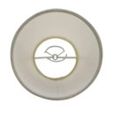 Ver imagem 4 de Cúpula Clássica Cônica Luminária 11x8x11cm Tecido Algodão Ref 01