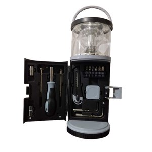 Lanterna Lampião Kit Ferramentas 15 Peças El-1705 Eletromex