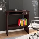 Ver imagem 2 de Mesa para Computador 1 Gaveta Castanho 1092 AJL Móveis
