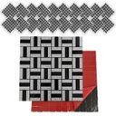 Ver imagem 7 de Pastilha de Vidro Kit 20 Uni Adesiva Parede Cozinha Lavabo Sala Decorativa Moderna Requintado Reform