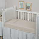 Ver imagem 1 de Lençol Americano 300 Fios 01 Peça 100% Algodão com Elástico Avulso de Berço Bebê:avela