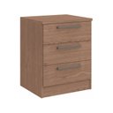 Ver imagem 2 de Mesa de Cabeceira Modulada 3 Gavetas Requinte+ 100% MDF