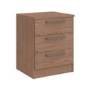 Ver imagem 2 de Mesa de Cabeceira Modulada 3 Gavetas Requinte+ 100% MDF Marrom