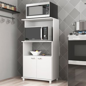 Armario Multiuso De Cozinha 2 Portas Dallas 
