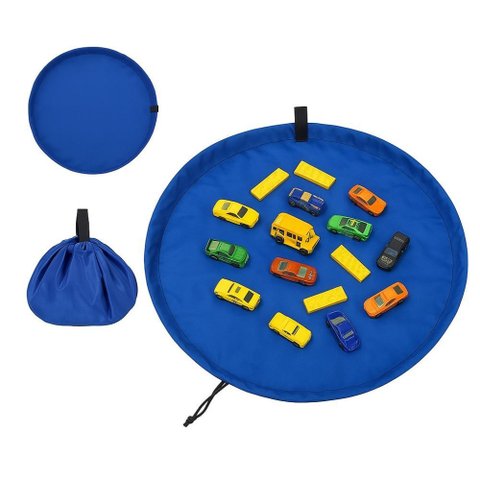 Tapete Brincar Bolsa Organizadora Saco de Brinquedo Portátil