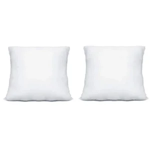 Kit 2 Enchimentos Refil Almofada 45x45 Silicone Super Macio