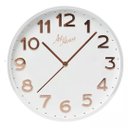 Ver imagem 2 de Relógio Parede 30cm - Branco com Rose Gold Art House