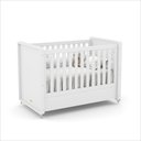 Ver imagem 3 de Berço Tutto Laqueado 2 em 1 100% MDF 61734 Branco Soft Matic Moveis