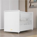 Ver imagem 1 de Berço Tutto Laqueado 2 em 1 100% Mdf 61734 Branco Soft Matic Moveis