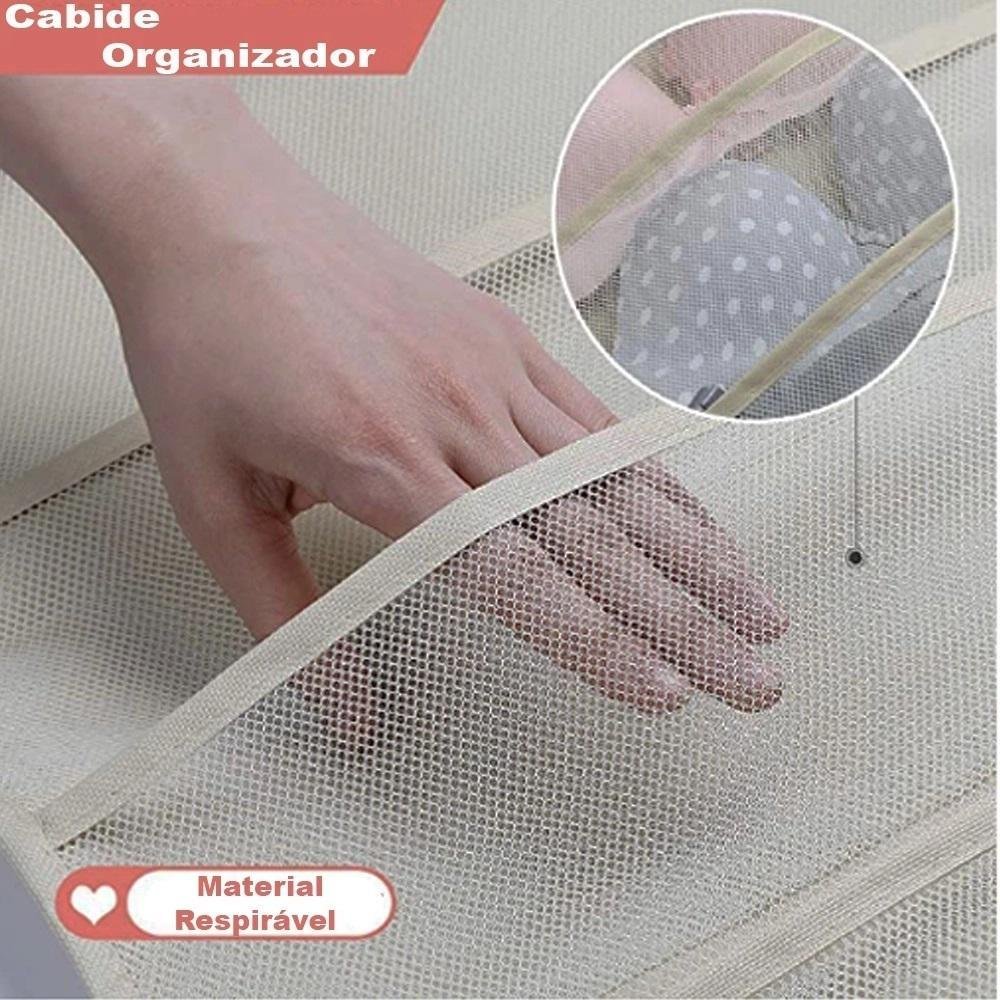 ORGANIZADOR CABIDEIRO DE PORTA MULTIUSO PARA SUTIA MEIAS ROUPAS INTIMAS ...