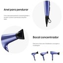 Ver imagem 5 de Secador de Cabelos Secador Glossy Color 127v Elgin