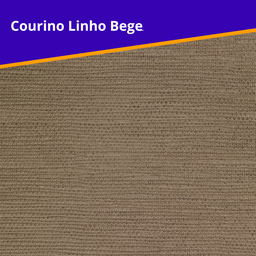 Bicama Box com Baú Solteirão Courino Linho Bege 96x203 com Colchão Auxiliar Ecoflex - 11