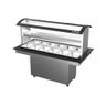 Buffet Self Service Polar Conjugado para 12 Cubas Quentes e 6 Cubas Frias BRQ12F6 - 220V (Cubas Não  - 3
