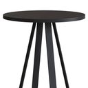 Ver imagem 3 de Mesa Lateral de Apoio com Pés Metálicos 45x45cm 27940 Artesano - Preto