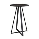 Ver imagem 2 de Mesa Lateral de Apoio com Pés Metálicos 45x45cm 27940 Artesano - Preto