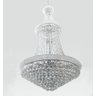 Lustre De Cristal Legítimo k9 Imperial Cromado Pé direito alto (7002/850-CH) - 1