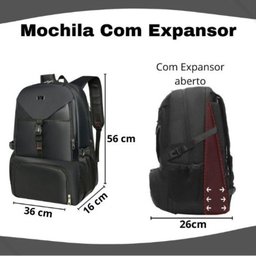 Mochila Moto Passeio Trabalho Motociclistas Porta Capacete:preto - 7