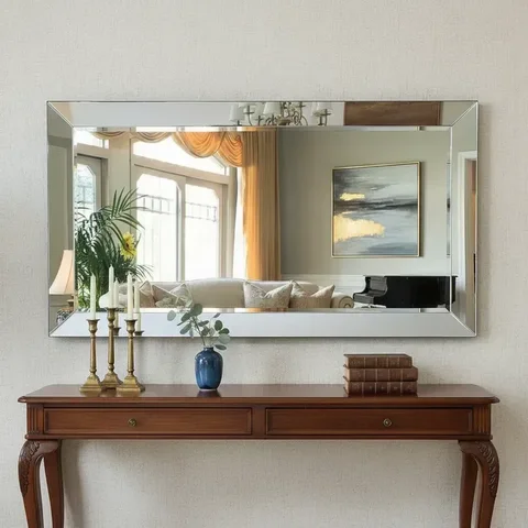 Espelho Chanfrado Cristal 80x180 Cm Horizontal