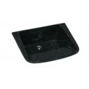 Ver imagem 1 de Tanque de Lavar Roupa 60X46 Simples Mármore Sintético Granitado Nº1 Preto AJ Rorato