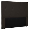 Ver imagem 2 de Cabeceira Casal 140cm Corino Aquilla Marrom