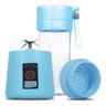 Mini Liquidificador Portatil com Bateria Recarregavel Eletrico para Sucos Vitaminas Shakes Cor Azul - 2