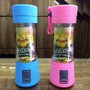 Ver imagem 5 de Mini Liquidificador Portatil com Bateria Recarregavel Eletrico para Sucos Vitaminas Shakes Cor Azul